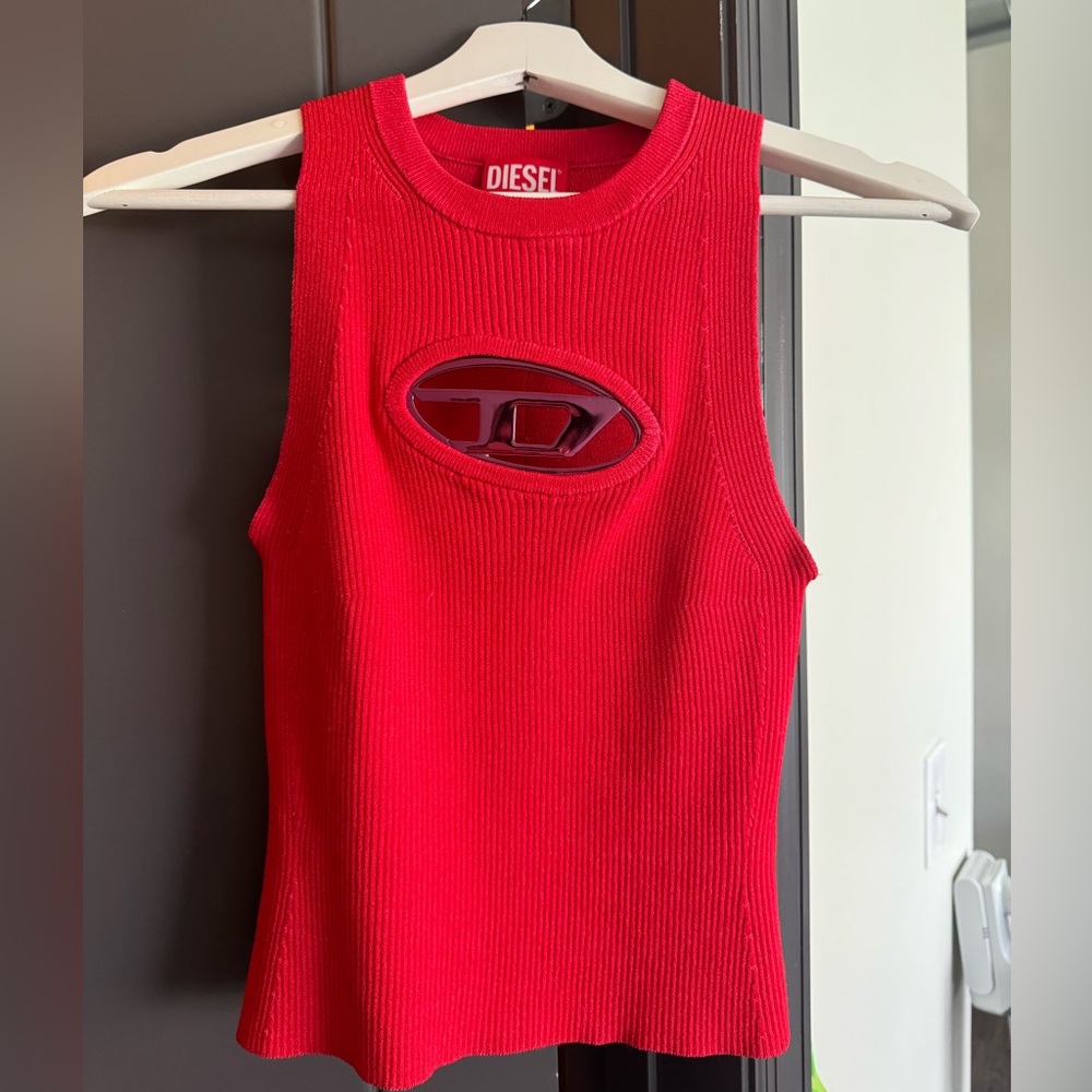 COPY - Diesel M-ONERVA TOP Red Size XS